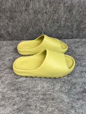 Adidas Yeezy Slides Glow Green Size 10